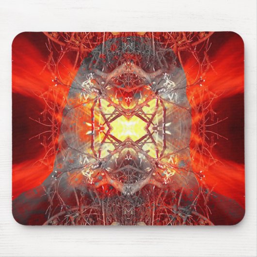 Spontane menschliche Verbrennung Mousepad (Vorne)