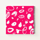 Spontanes Design SpiralNotebook Notizblock (Rückseite)