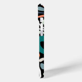 Spontanes farbiges Muster Case-Mate iPhone Hülle (Rückseite / Links)