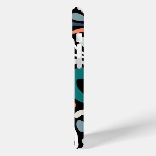 Spontanes farbiges Muster Case-Mate iPhone Hülle (Rückseite / Links)