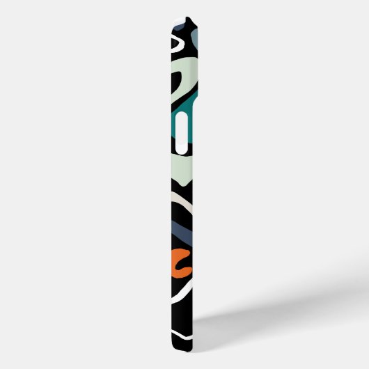 Spontanes farbiges Muster Case-Mate iPhone Hülle (Rückseite / Rechts)