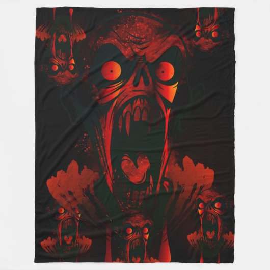 Spook Fleecedecke (Vorderseite)