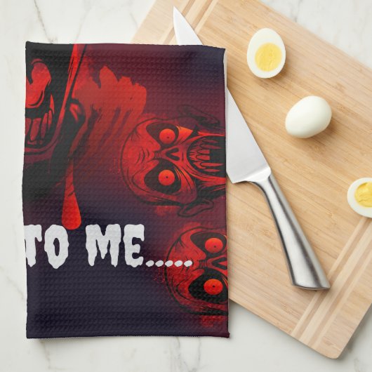 Spook Geschirrtuch (Viertel Falte)