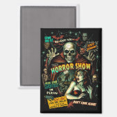 Spook Horror anzeigen Magnet (Vorderseite/Rückseite)