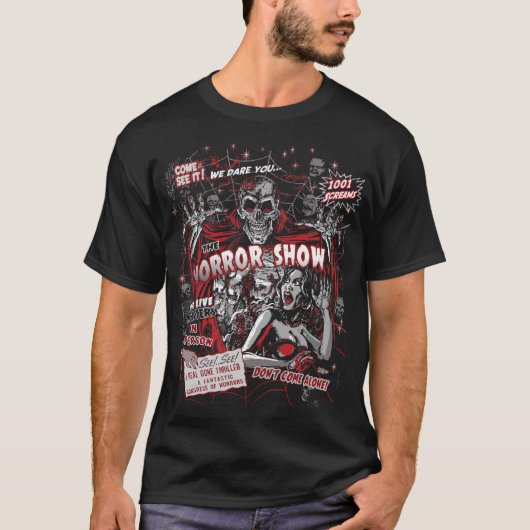 Spook Horror Red Variant Unisex T - Shirt anzeigen (Vorderseite)