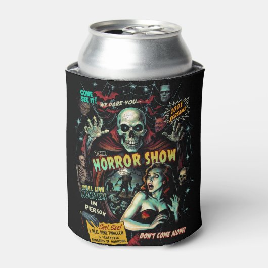 Spook Show Horror Cooler Dosenkühler (Kanne Vorderseite)