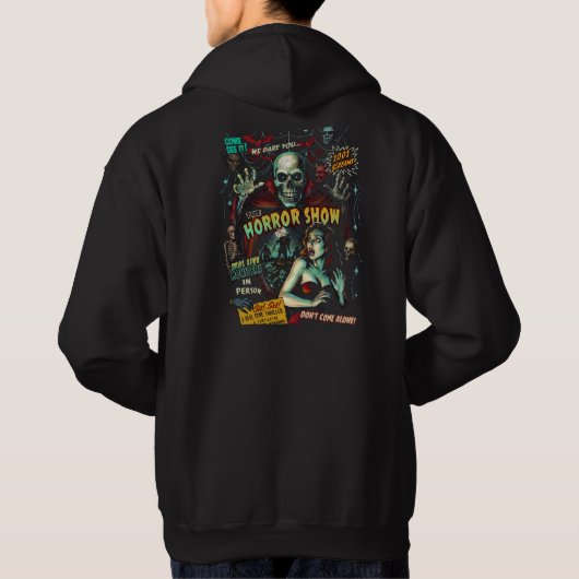 Spook Show Horror Hoodie - (Schwarz) (Rückseite)