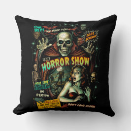 Spook Show Horror Retro Kissen
