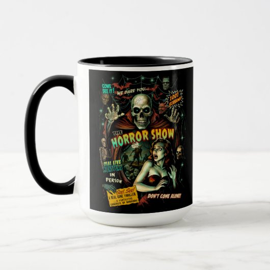 Spook Show Horror Retro Tasse (Links)