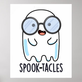 Spook-tacles Lustiger Geist-Wortwitz Poster