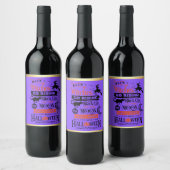 Spook-tacular Custom Halloween Bottle Labels! Weinetikett (Flaschen)