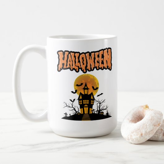 Spook-tacular Savings on Halloween Gear! Kaffeetasse (Mit Donut)