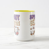 Spook-tacular Savings on Halloween Gear! Zweifarbige Tasse (Mittel)