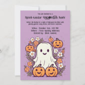 Spook-takular HALLOWEEN Bash! Einladung (Vorderseite)