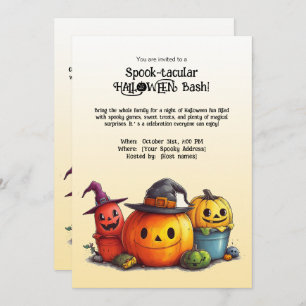Spook-takular HALLOWEEN Bash! Einladung