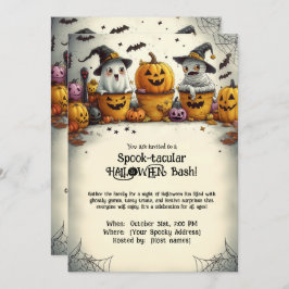 Spook-takular HALLOWEEN Bash! Einladung