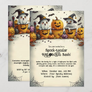 Spook-takular HALLOWEEN Bash! Einladung