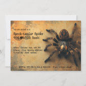 Spook-takuläre Spider HALLOWEEN Bash! Einladung (Vorderseite)