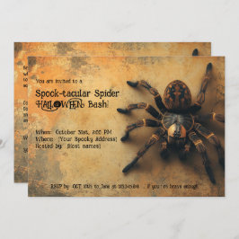 Spook-takuläre Spider HALLOWEEN Bash! Einladung