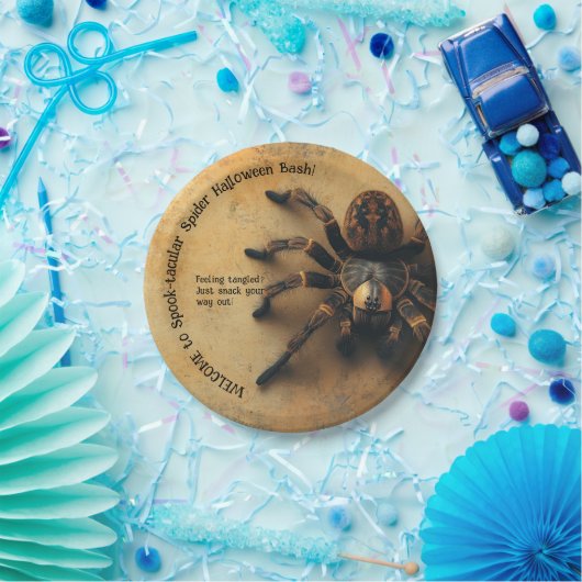 Spook-takuläre Spider HALLOWEEN Bash! Pappteller (Party)