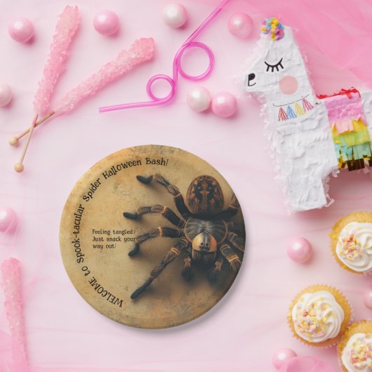 Spook-takuläre Spider HALLOWEEN Bash! Pappteller (Party)