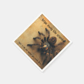 Spook-takuläre Spider HALLOWEEN Bash! Serviette (Ecke)