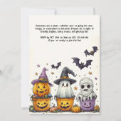 Spook-takuläres Halloween-Party! Einladung (Rückseite)