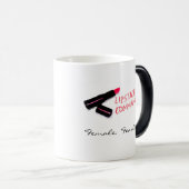 Spook-Tasse - Lippenstift-Kommando Verwandlungstasse (VorderseiteRechts)