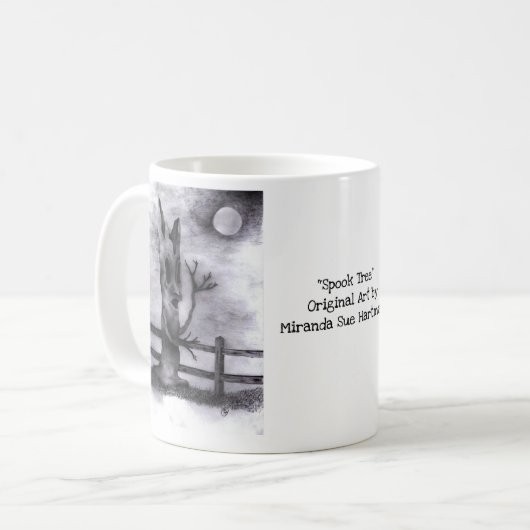 "Spook Tree" Kaffeetasse (Vorderseite Links)