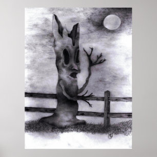 "Spook Tree"-Leerzeichen im Inneren Poster