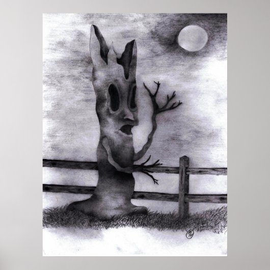 "Spook Tree" Poster (Vorne)
