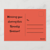 "Spook Tree" Postkarte (Rückseite)