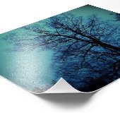Spook Tree Print Fotodruck (Ecke)