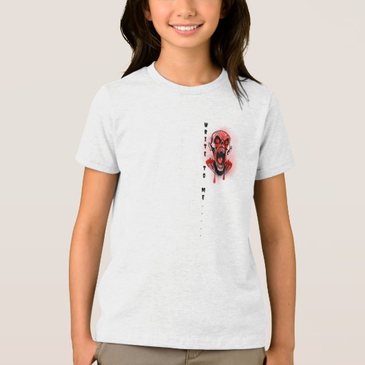 Spook Tri-Blend Shirt (Vorderseite)