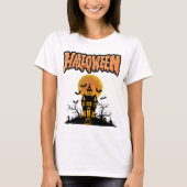 Spook Up Your Style with This Haunted House Hallow T-Shirt (Vorderseite)