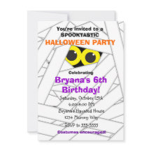 Spookable Mama Kids Halloween-Party Einladungen