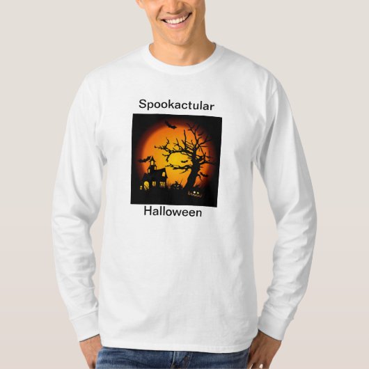 Spookactular Halloween Spuk Haus-Shirt T-Shirt (Vorderseite)
