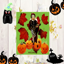 Spooker Beängstigender Joker Fall Maple Pumpkins H