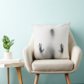 Spooker Halloweenschatten Kissen (Stuhl )