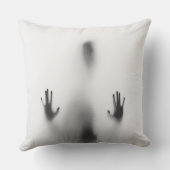 Spooker Halloweenschatten Kissen (Rückseite)