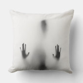 Spooker Halloweenschatten Kissen (Vorderseite)