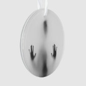 Spooker Halloweenschatten Ornament (Vorderseite)