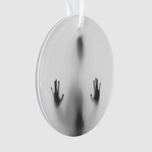 Spooker Halloweenschatten Ornament (Vorderseite)