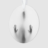 Spooker Halloweenschatten Ornament (Vorderseite)