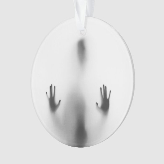 Spooker Halloweenschatten Ornament (Vorderseite)