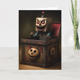 Spooker Jack in einer Box-Karte Karte