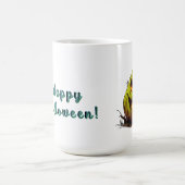 Spooker Jack O’Lantern Pumpkin mit leuchtenden Aug Kaffeetasse (Mittel)