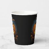 Spooker Kürbis Pappbecher (Links)