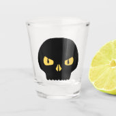 Spooker Schädel Schnapsglas (Vorderseite)