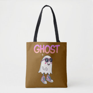 Spookes, aber Cooles Ghost-T-Shirt Tasche